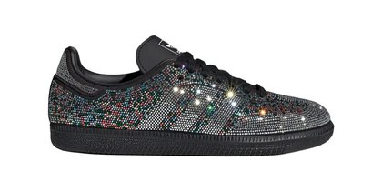 Sparkle in Every Step: adidas’ Samba OG Emerges in “Rhinestone/Core Black”