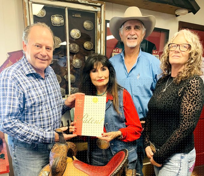Famed Harrison County barrel racer Martha Josey awarded patent for unique saddle