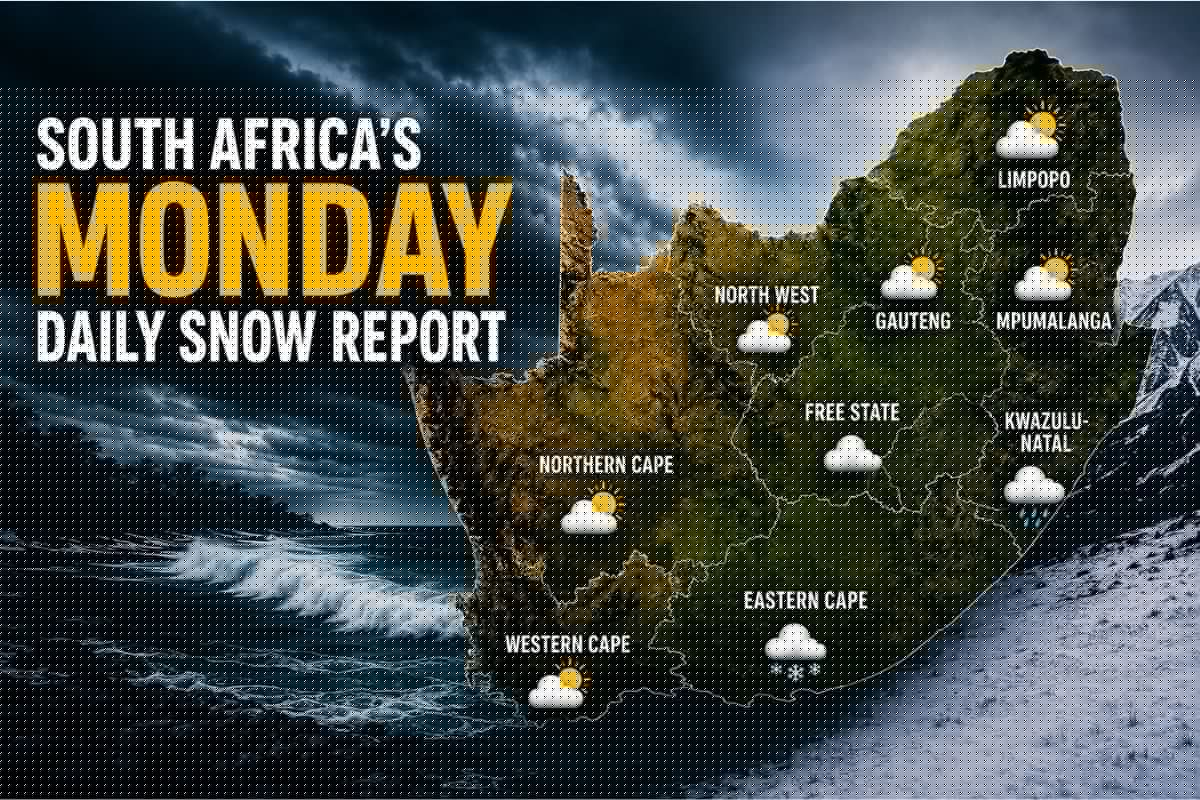 Daily Snow Report: Keep an eye on these regions of South Africa