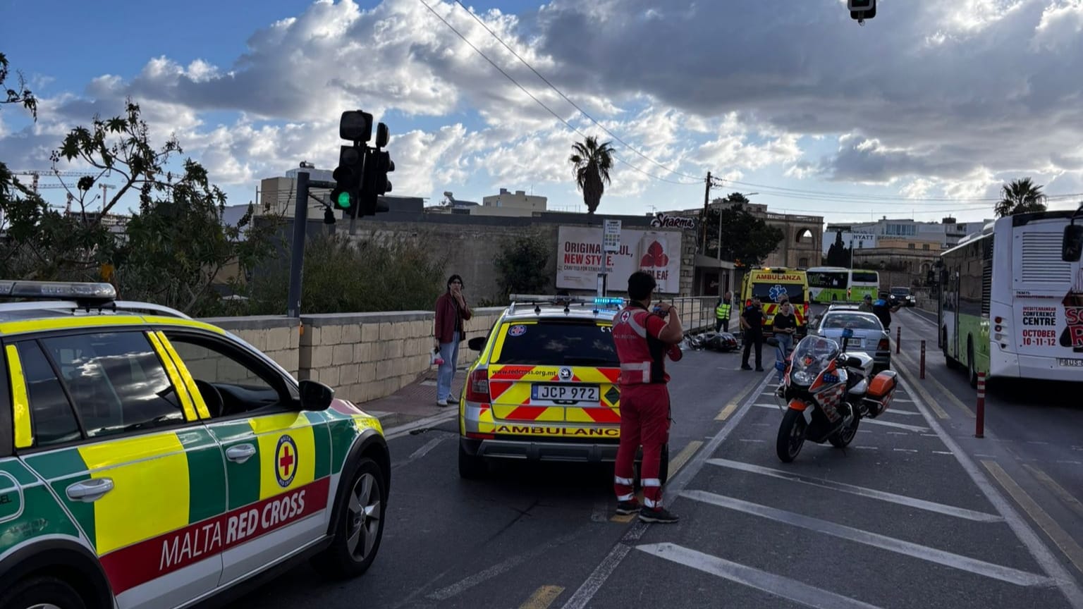 Tweġġa’ f’inċident bejn mutur u karozza