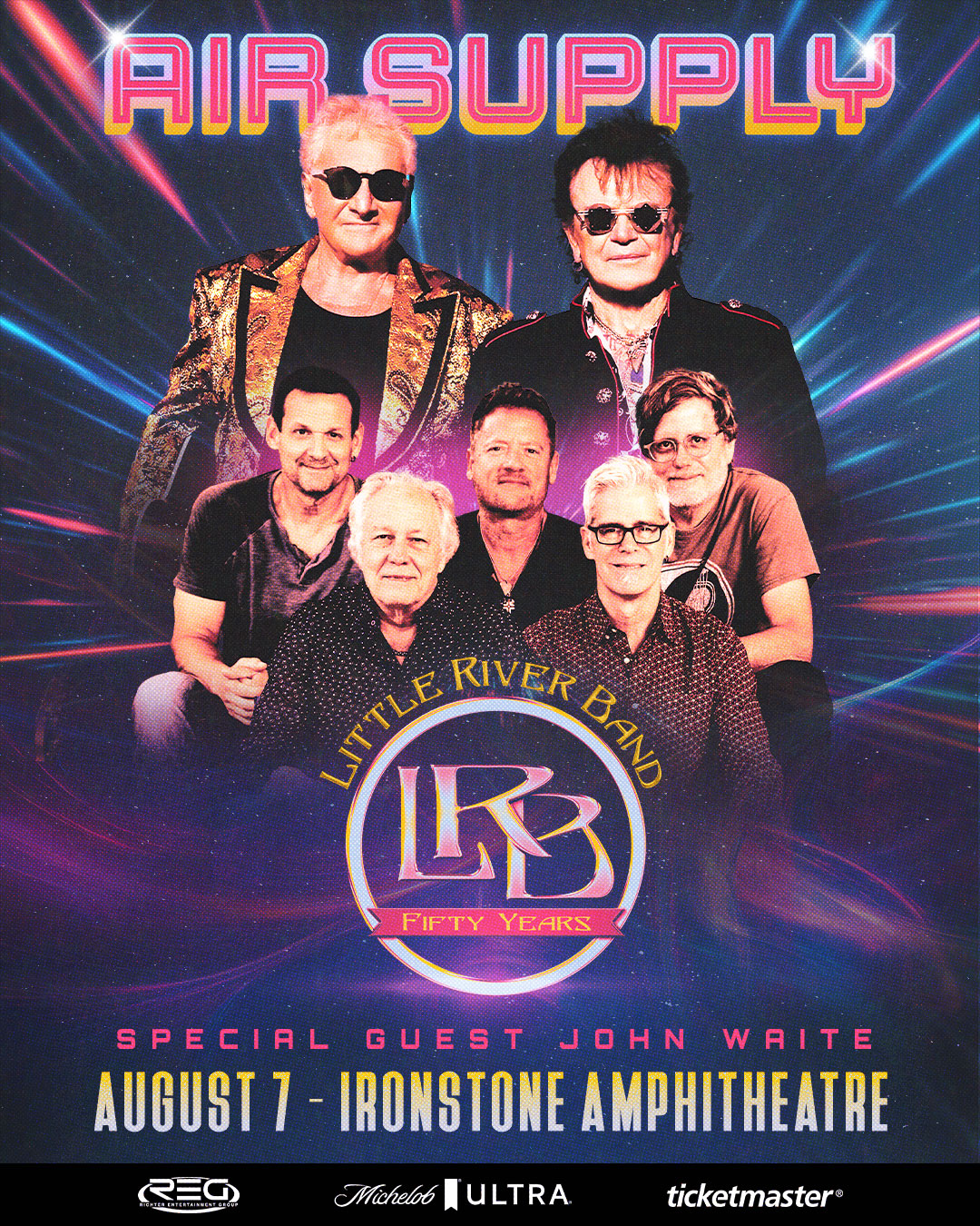 Comment on Ironstone Summer Concert Series Featuring Air Supply, Little River Band & John Waite by Anonymous