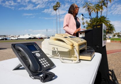 Throw out fax machines and desk phones: Supervisors sacrifice old tech ahead of looming sales-tax hike