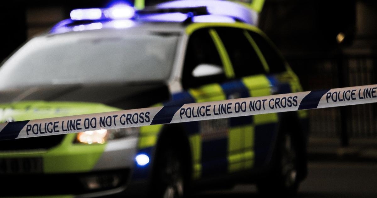 Child showered with glass after balaclava-clad suspect threw brick through window