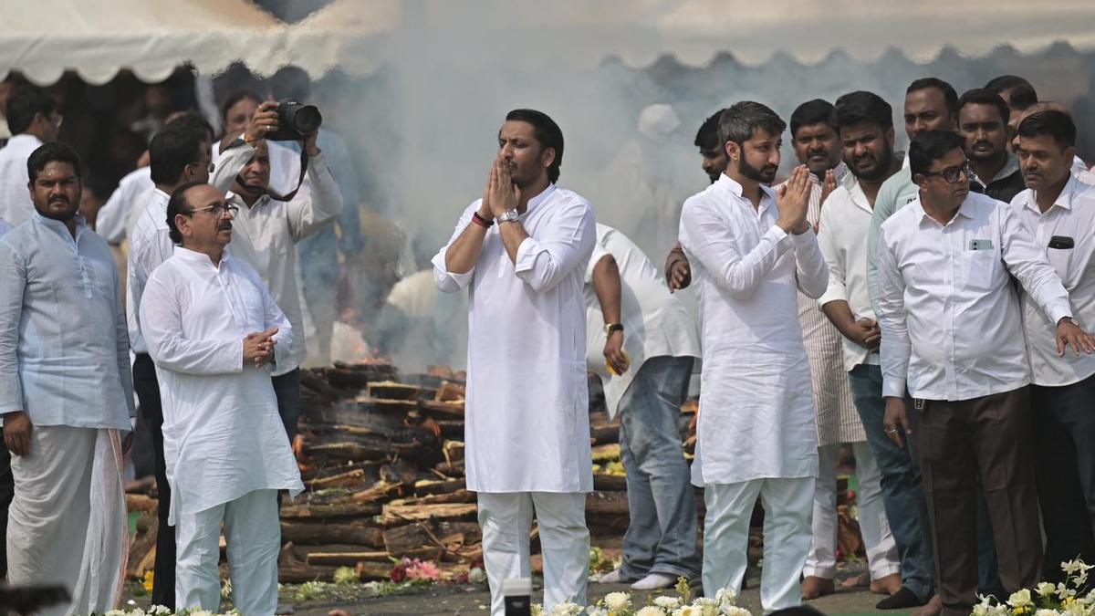 Ajit Pawar plane crash LIVE: Maharashtra Dy CM's mortal remains taken to Vidya Prathisthan ground for last rites