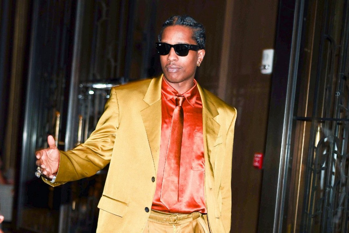 ASAP Rocky Shuts Down Working With Logo Designer After Screenshot