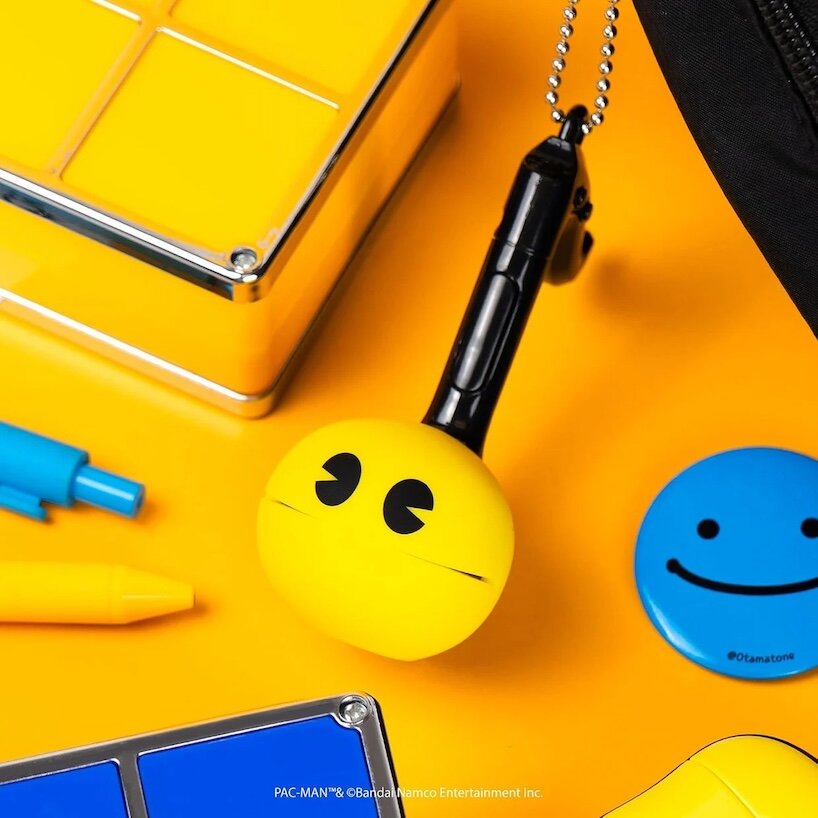 pac-man ghosts meet otamatone for pocket-sized musical crossover