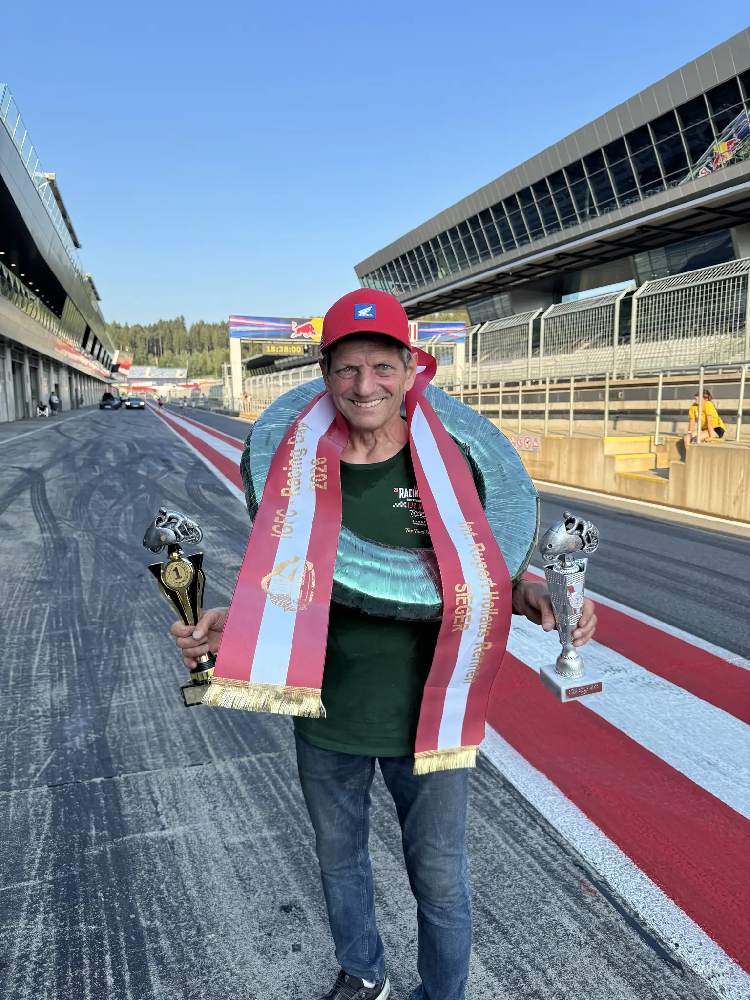 Sieg von Karl Schmidinger am Red Bull Ring