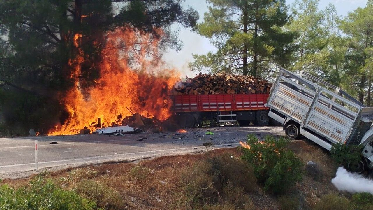 Mersin'de zincirleme kaza: 1 ölü, 2 yaralı