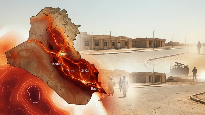 Irak'ta aşırı sıcaklar nedeniyle resmi tatil