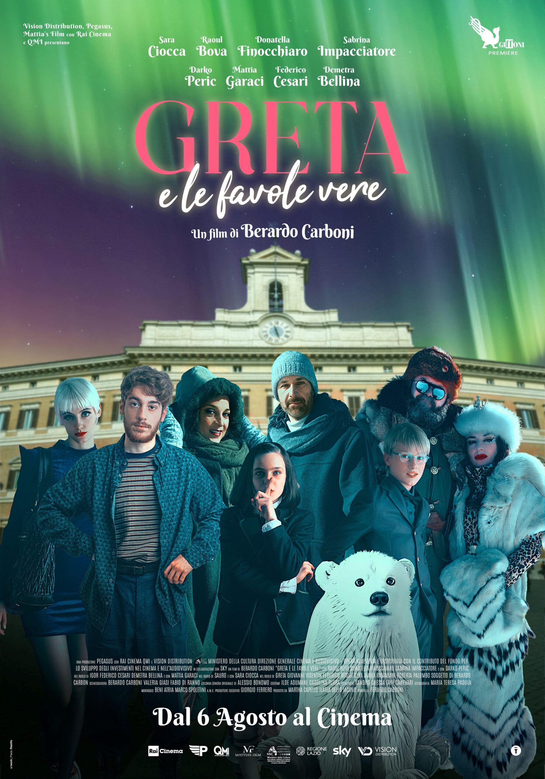 CINEMA: Berardo Carboni dona agli occupanti di Spin Time 500 biglietti per il film Greta e le favole vere