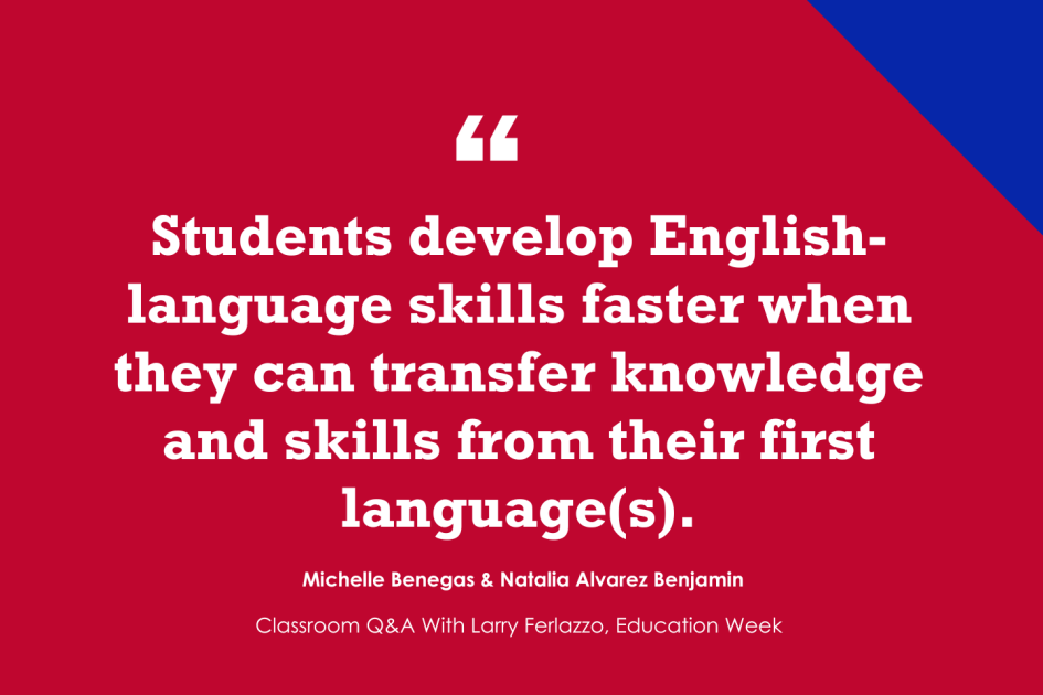 To Teach (and Reach) English Learners, Center Their Identity (Opinion)