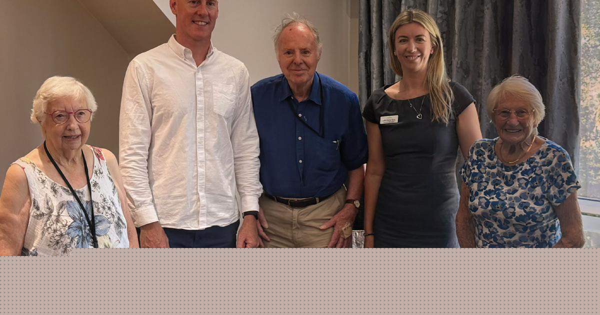 Care home residents welcome MP for tour and discussions