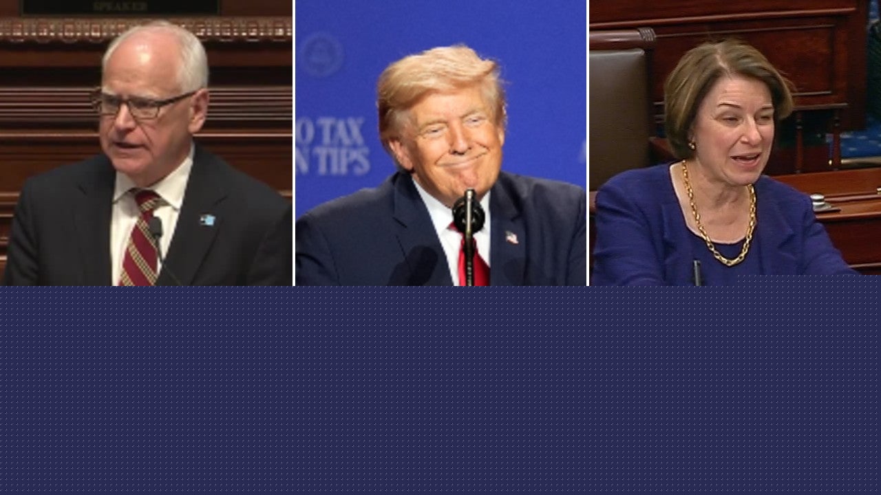 KSTP/SurveyUSA poll: Walz, Trump, Klobuchar approval ratings all fall to low points