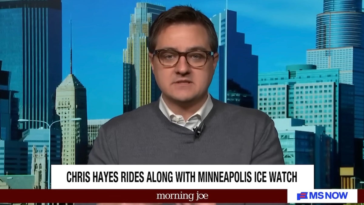 Chris Hayes Spikes Trump’s ‘Paid Agitators’ Argument Against ICE Protests: They’re ‘Parents and PTAs’ | Video