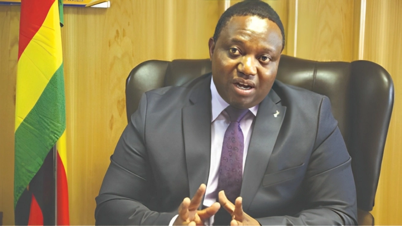 ZRP Confirms Weekend Raid At Home Affairs Minister Kazembe Kazembe’s Office