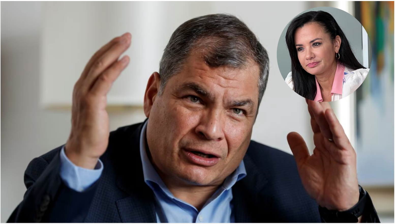 Rafael Correa a Marcela Aguiñaga: ‘Nunca debió estar… hoy prefiere sus cálculos políticos’