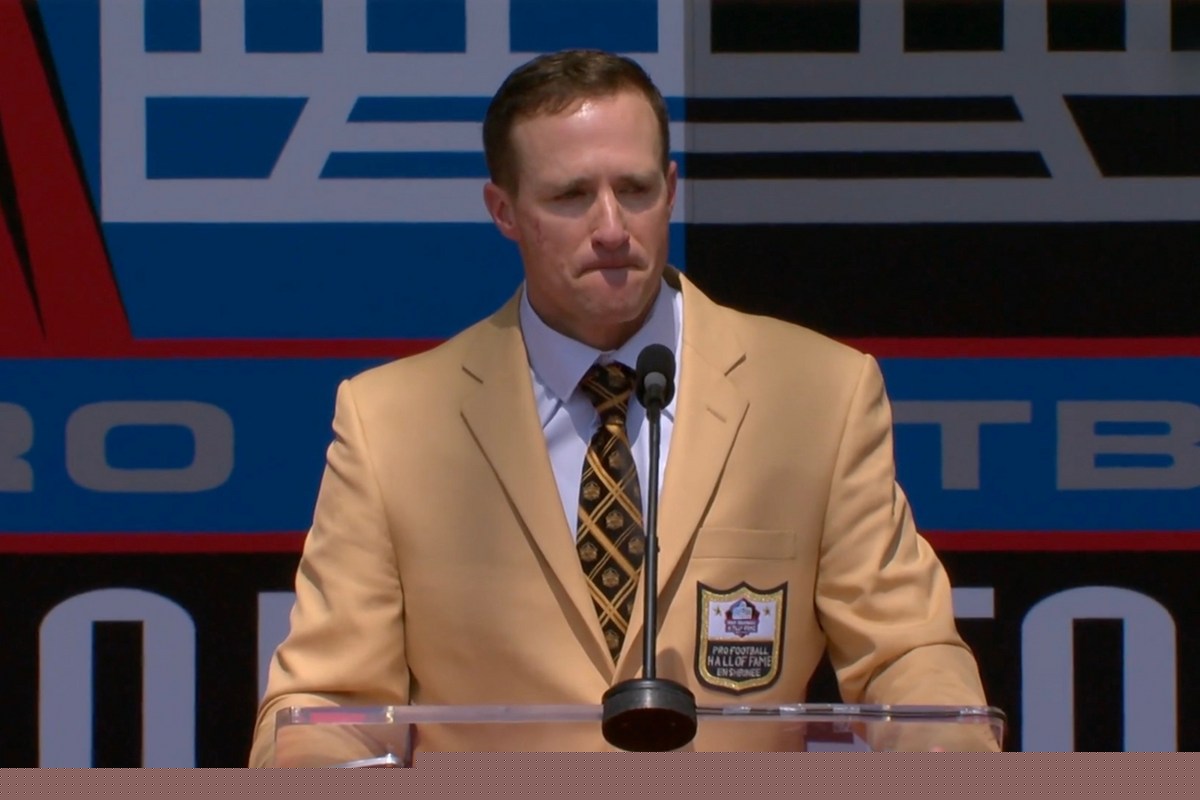 Drew Brees Hall Of Fame Speech