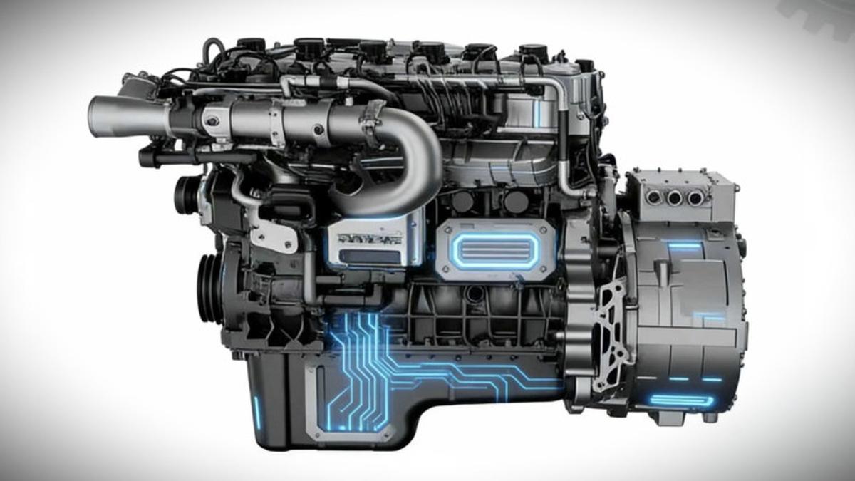 Solusi Baru Kendaraan Komersial, Flywheel Range Extender Yuchai Lebih Ringkas dan Efisien