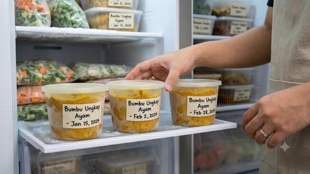 10 Cara Menyimpan Bumbu Ungkep Ayam di Freezer agar Tetap Segar dan Awet