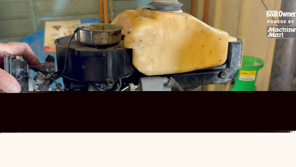 How to service a two-stroke outboard motor