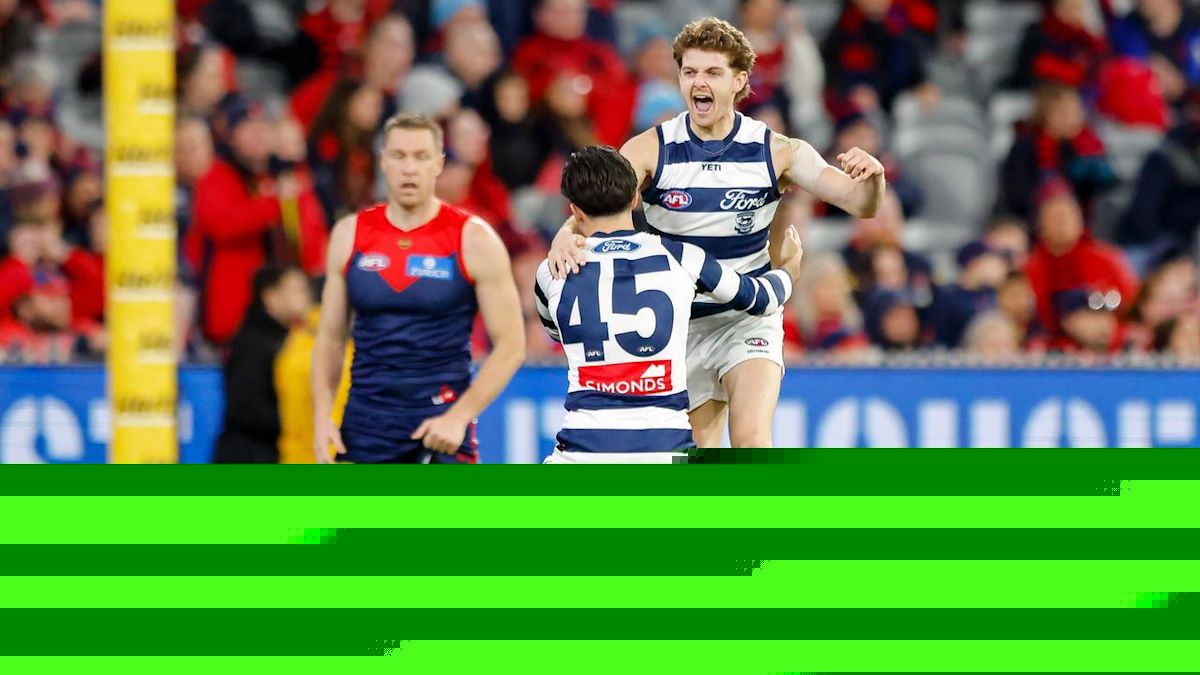 Rejuvenated Geelong end Demons' MCG hot streak