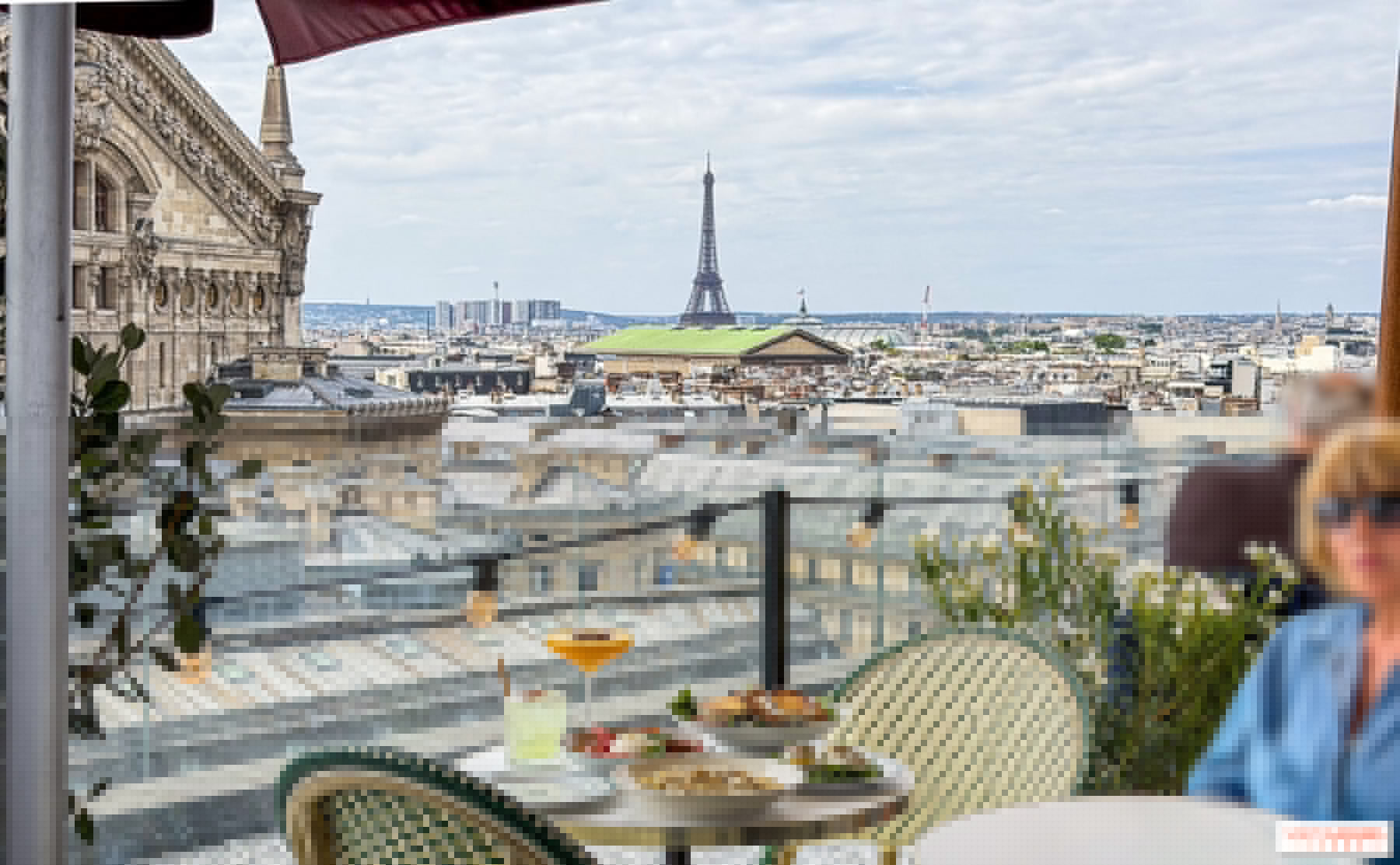 Balcon Paris : le bistrot de Julien Sebbag perché sur le toit des Galeries Lafayette - avis & photos