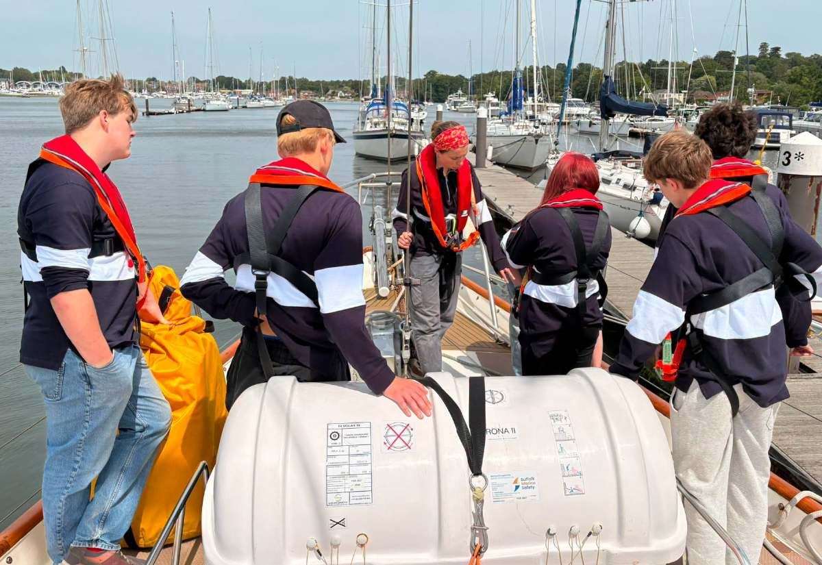 Charity funds life-changing voyage for Waterside students