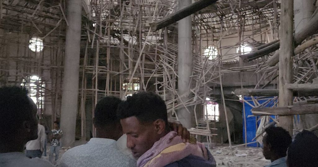 At least 30 people killed after church collapses in Amhara