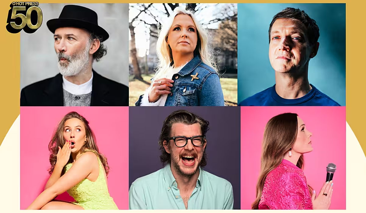 Tommy Tiernan, Gavin James, Emma Doran and Emmet Kirwan join star-studded line-up for Hot Press History In The Making: The Concert at 3Arena
