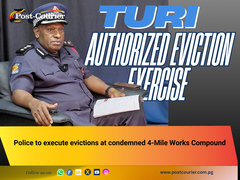Police to execute evictions at condemned 4-Mile Works Compound