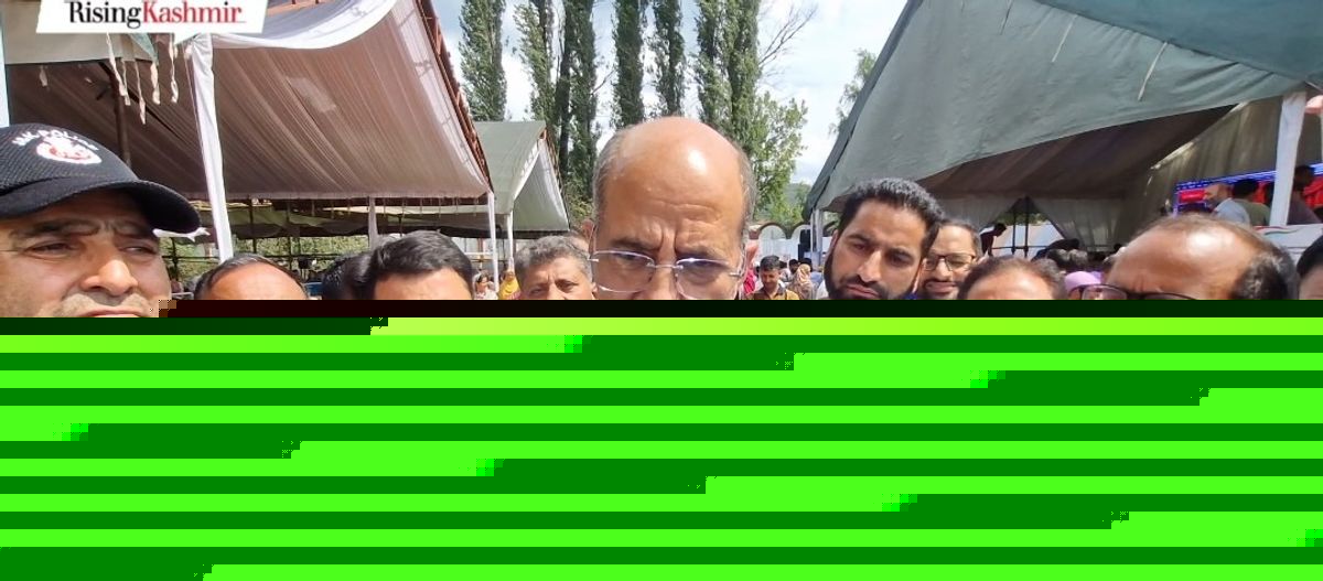 Won't end agitation before statehood: Advisor Wani