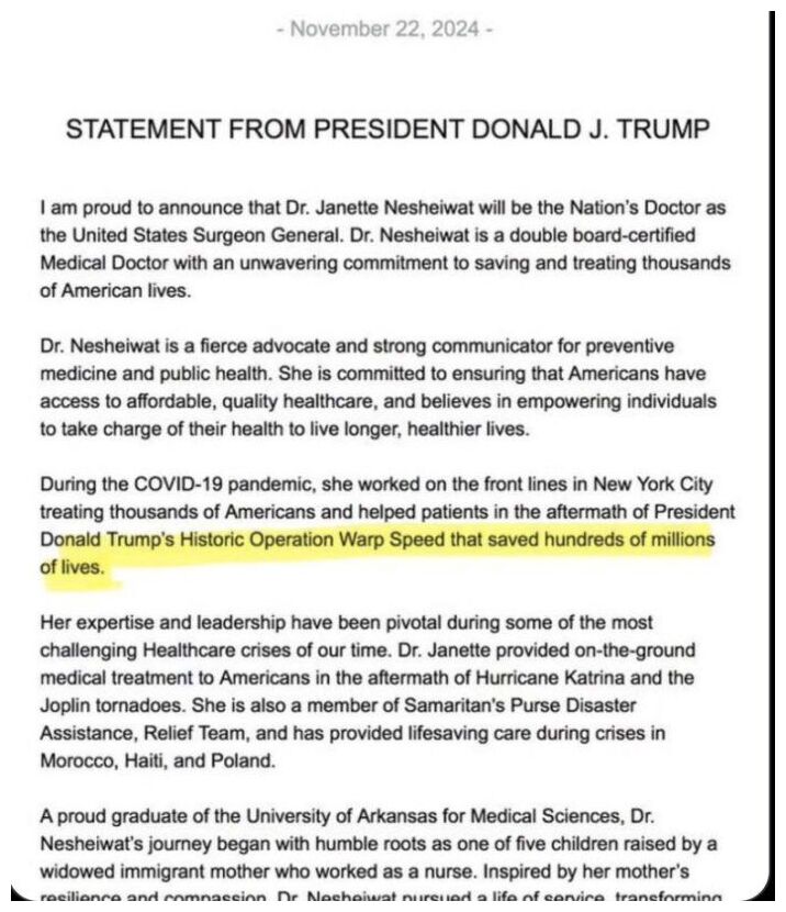 More evidence that Orange Man is Bad