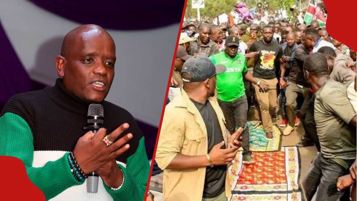 Dennis Itumbi fumes after Kakamega women lay lessos for Edwin Sifuna: "Deeply disturbing"