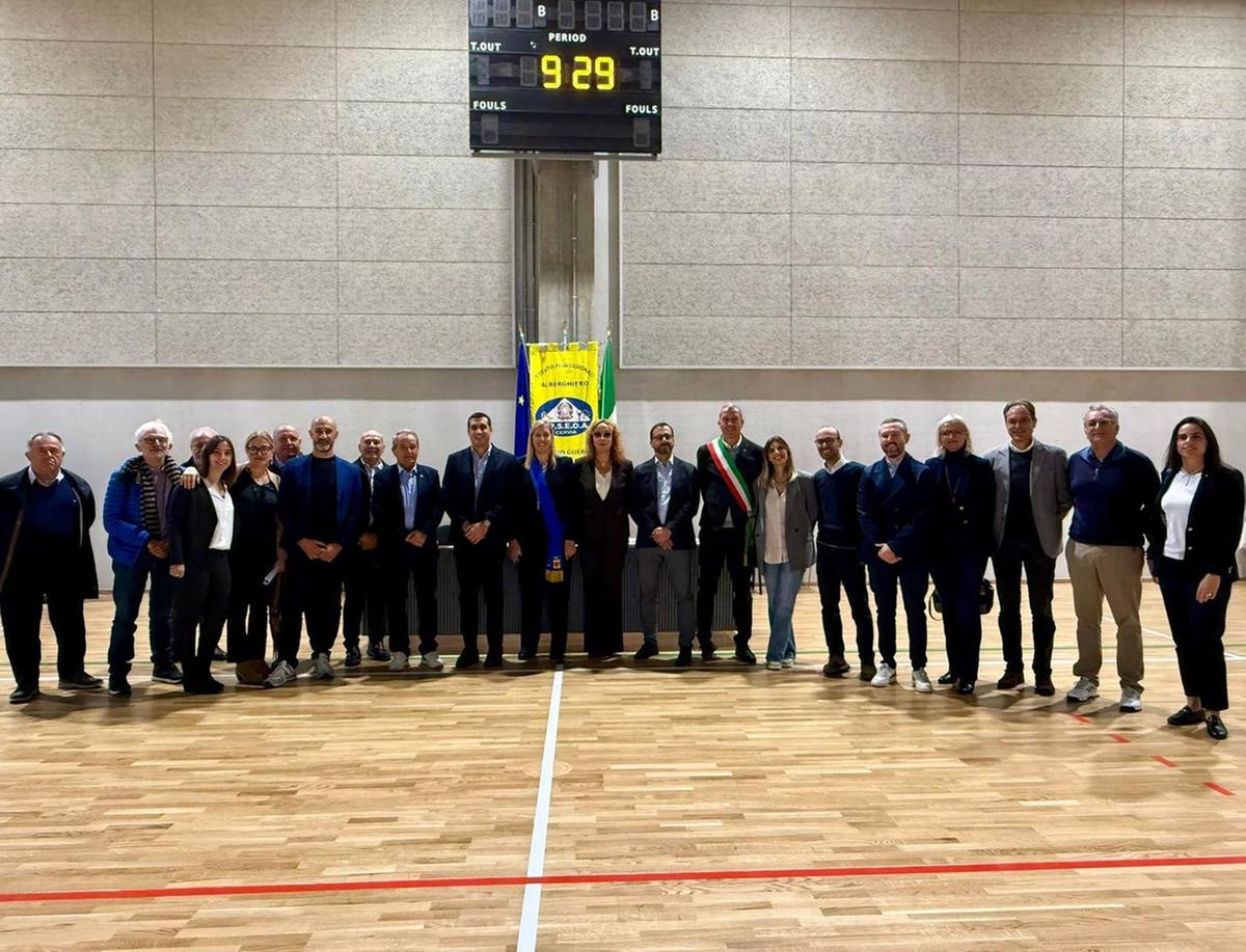 Inaugurata la palestra dell’istituto ’Guerra’