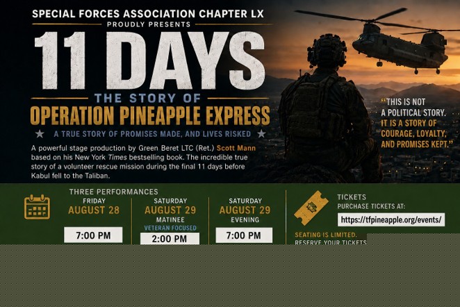 ‘11 Days’ Brings Operation Pineapple Express To Tampa Stage