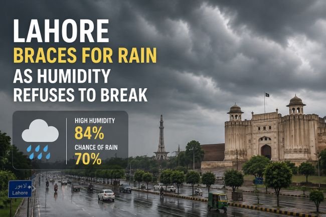 Sticky, Sweaty Lahore Braces for Rain as Humidity Refuses to Break