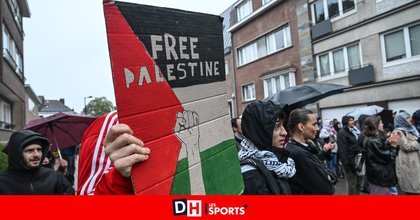 Un rassemblement quasi sans heurt devant l’ambassade d’Israël ce vendredi soir à Uccle