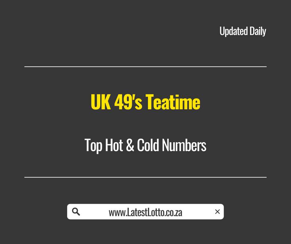 UK49s Teatime Hot and Cold Numbers: Top Picks for Sunday, 5 October 2025