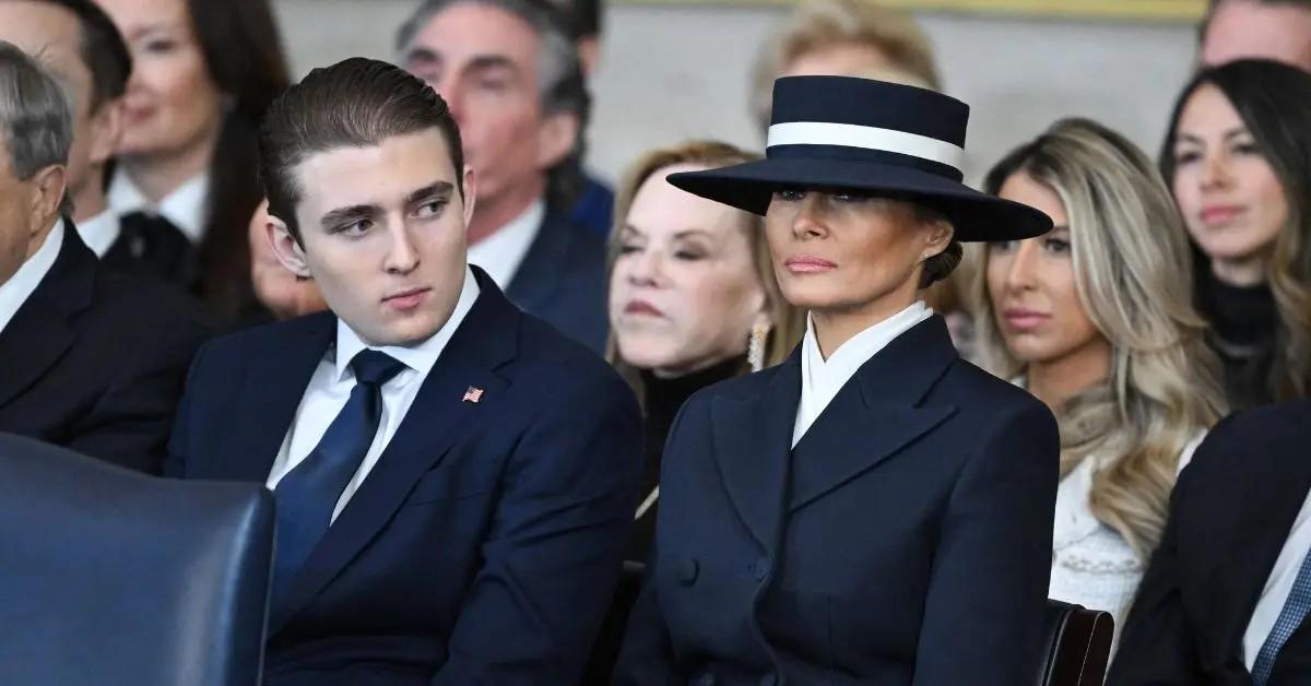 Barron Still Needs Mommy! Melania Trump Admits Teen Son Requires 'Nonstop' Supervision — After He Secretly Switched College Campuses 'To Live at The White House'
