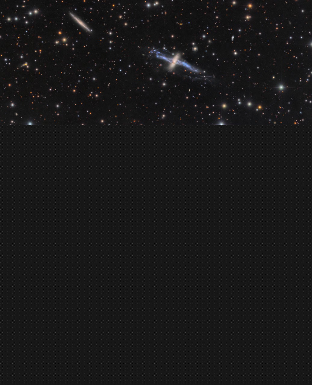 APOD: 2026 August 10 – Three Galaxy Pairs