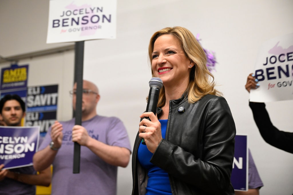 Jocelyn Benson, John James set to face each other for Michigan governor