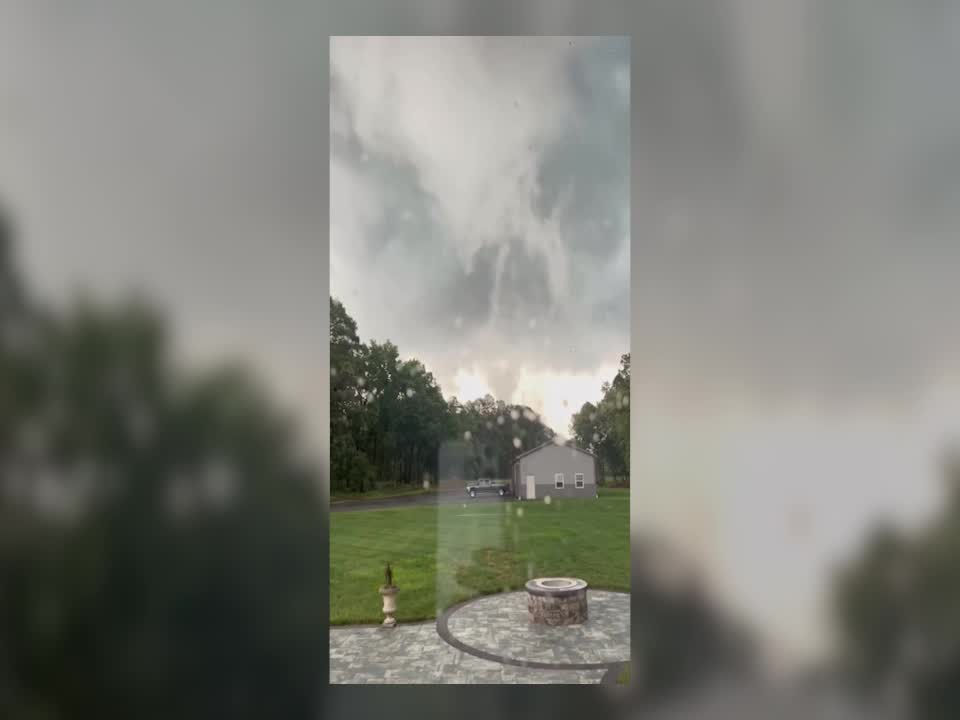 WATCH: Tornado sighted near Trappe