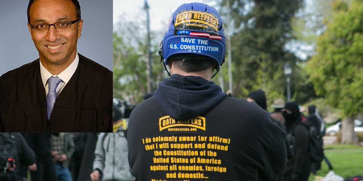 Foreign-born Obama judge seethes over dismissal of J6 charges against Oath Keepers not covered by Trump pardon
