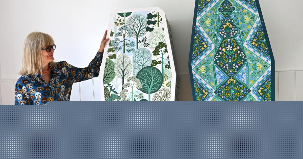Design studio launches collection of decorative, personalised coffins