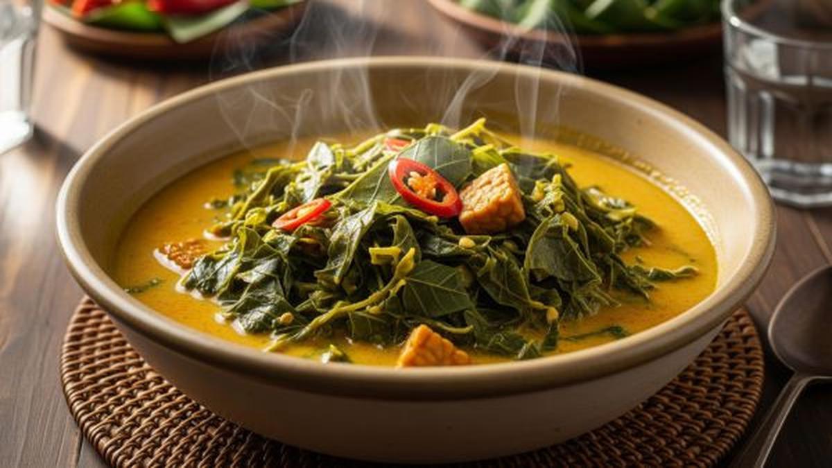 Resep Lodeh Daun Singkong, Kelezatan Makanan Tradisional