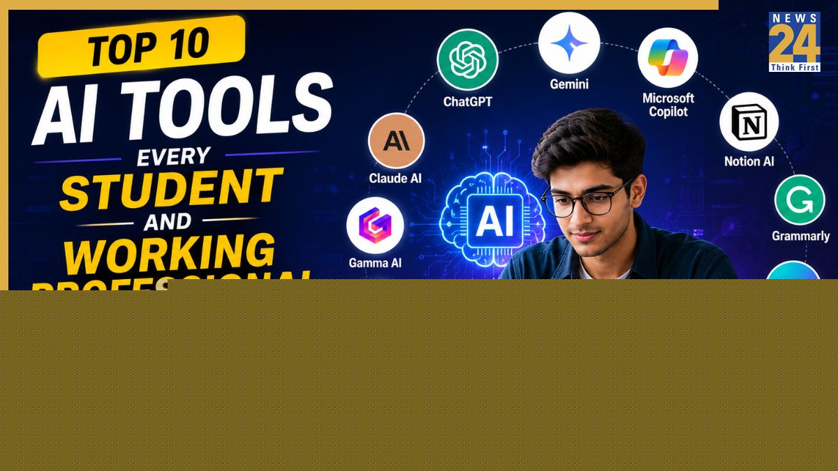 Top 10 AI tools every student and working professional should use in 2026