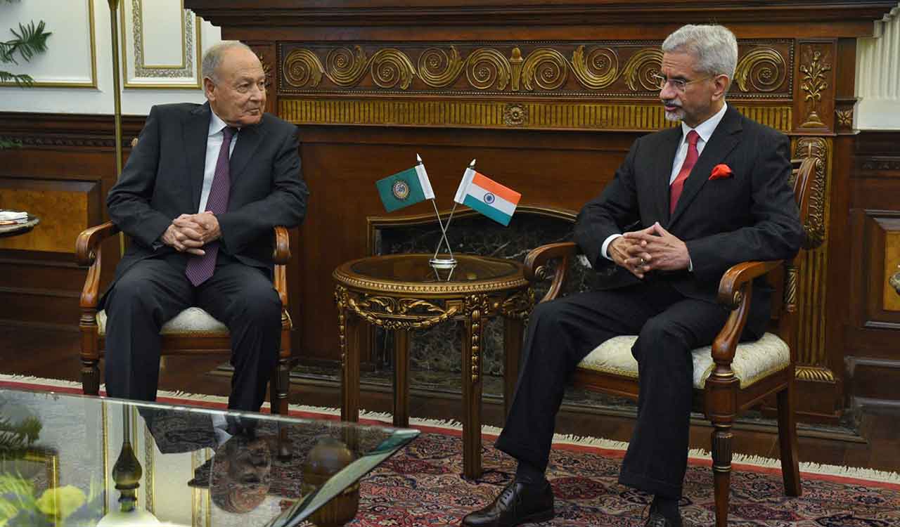 EAM Jaishankar, Arab League chief discuss strengthening cooperation