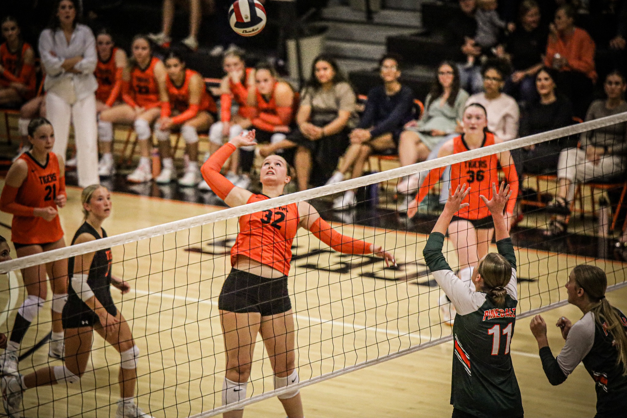 Wranglers Edge Lady Tigers in Five-Set Battle