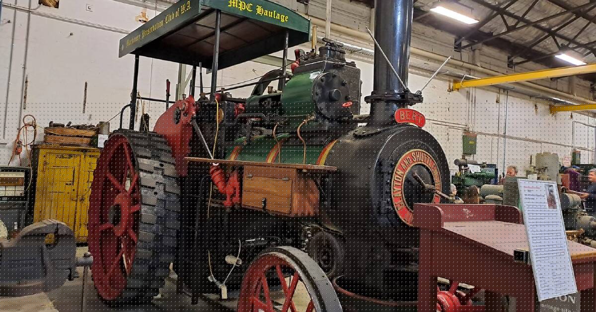 'Only one in WA': this club keeps historically significant machinery running
