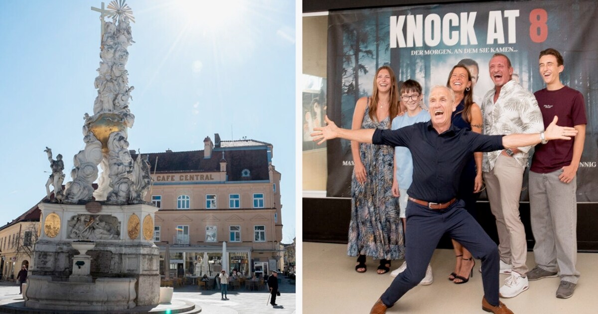 Drehstart für Thriller - Hollywoodstar liebt Pestsäule und Mohnschnecken
